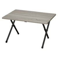 ミヤグチ企販　折りたたみ木製テーブル　ロータイプ　BR　WDL-6045　1台（直送品）