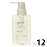 無印良品 敏感肌用うるおいボディソープ 液体タイプ 400mL 1セット（12個） 良品計画