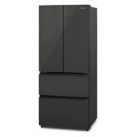 アイリスオーヤマ株式会社 冷凍冷蔵庫 418L ブラック IRGN-42A-B 1台（直送品）