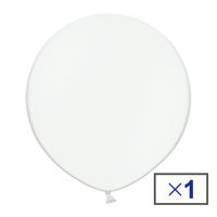 宝興産 バルーンマルシェ ミニセット60CMビッグバルーンホワイト 723060012 1袋入