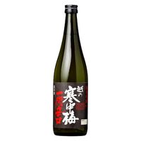 新潟銘醸 新潟銘醸 清酒 越の寒中梅 純米吟醸 一閃辛口 720ml x1 4965647632556 1本（直送品）