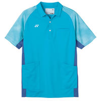 トンボ ヨネックス Ｍケアワークシャツ ブルー M CY304-76-M 1枚（取寄品）