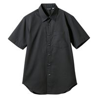 住商モンブラン シャツ　兼用　半袖　黒  SS008-93-S  1枚（直送品）
