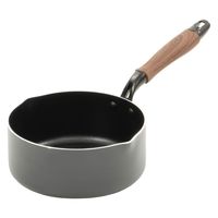 武田コーポレーション IH対応カラーふっ素片手鍋18CM GRY IHCFN18GRY 1箱(10個入)（直送品）