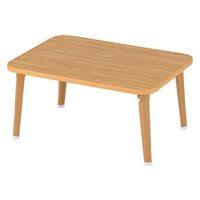 フリーテーブル　75×75 ナチュラル 永井興産 ハウステーブル（75） BR（ブラウン）幅750×奥行500×高