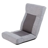武田コーポレーション 楽々リクライニング ワイド座椅子 TRK-RW42GLY 1箱(4個入)（直送品）