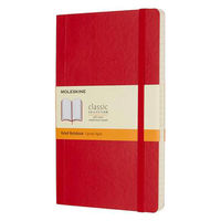 モレスキン クラシック ノートブック ソフト （横罫） ラージ スカーレットレッド QP616F2 1冊（直送品）