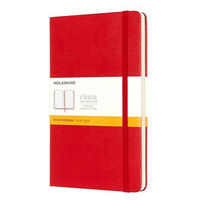 モレスキン クラシック ノートブック ハード （横罫） ラージ スカーレットレッド QP060R 1冊（直送品）