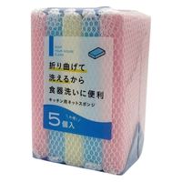 武田コーポレーション キッチン用ネットスポンジ5P KS-N5P 1箱(40個入)（直送品）