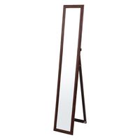 武田コーポレーション スタンドミラー24 ダークブラウン STD-M01DBR 1箱(4個入)（直送品）