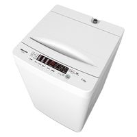 ハイセンス 全自動洗濯機 5.5kg 洗濯板式ステンレス槽 24時間予約可能 風乾燥機能付き HW-K55E 1台