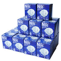 小野商事 N95 マスク 20箱400枚 米国NIOSH認定 折りたたみ型 L-108　20箱（400枚入）（直送品）