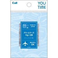 貝印 KC1323 クリームケース2段 4901601070477 1個×12点セット（直送品）