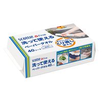 日本製紙クレシア スコッティ　ファイン　洗って使えるペーパータオル　４０シート 4901750353223 40枚×20点セット（直送品）