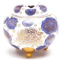 日本香堂 九谷 3.5号 青花詰 4902125780200 1個×1点セット（直送品）