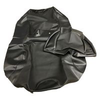 ALBA スカイウェイブ250(CJ43A)シートカバー【黒】(張替)日本製