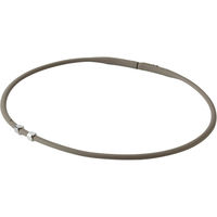 phiten（ファイテン） RAKUWAネックレス EXTREME キューブ チャコールグレー 43cm TG911252 1個（直送品）