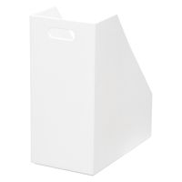 JEJアステージ ストレーショナリー ワイドケース ホワイト 1セット(3個)