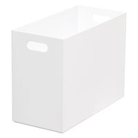 JEJアステージ ストレーショナリー ワイドボックス ホワイト 1セット(6個)