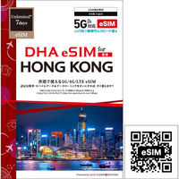 DHA Corporation 【ｅＳＩＭ端末専用】ＤＨＡ　ｅＳＩＭ　ｆｏｒ　ＨＯＮＧ　ＫＯＮＧ DHA-SIM-240　1枚（直送品）