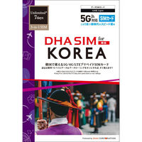 DHA Corporation ＤＨＡ　ＳＩＭ　ｆｏｒ　ＫＯＲＥＡ　韓国用 DHA-SIM-247　1枚（直送品）