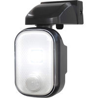 大進 充電式センサーライト1灯式 人感 センサー 防雨型 屋外用 夜間自動点灯 照明 防犯ライト 玄関 DLC-1T100 1台（直送品）
