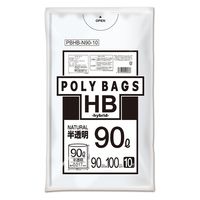 オルディ ポリバッグHB 90L 半透明 PBHB-N90-10 1パック