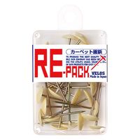 ベロス リ パック カーペット画鋲 ベージュ RD-100BE 1個(25本)