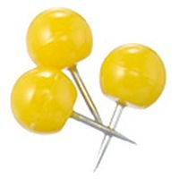 ベロス マップ画鋲 黄 D-118(YE) 1個(15本)