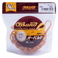 【輪ゴム】 共和 オーバンド透明袋 50g GPA-N-013 #465 アメ 1袋