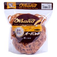 【輪ゴム】 共和 オーバンド透明袋 500g GNA-N-008 #420 アメ 1セット（3袋）