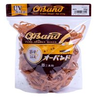 【輪ゴム】 共和 オーバンド透明袋 500g GPA-N-008 #470 アメ 1セット（3袋）