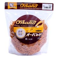 【輪ゴム】 共和 オーバンド透明袋 500g GHA-N-005 #18 アメ 1セット（3袋）