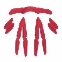 オージーケーカブト インナーパッドセット STEAIR専用ノーマル 10mm厚 レッド 20654853 1セット（直送品）