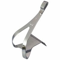 三ヶ島製作所 TOE CLIP STEEL トークリップ サイズ:SS 鉄 25219413 1セット(2ペア)（直送品）
