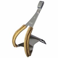 O쏊 TOE CLIP STEEL w/leather tg[Nbv TCY:SS S 25219420 1Zbg(2yA)iij