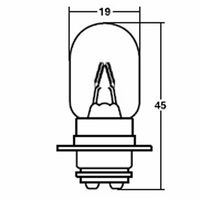 スタンレー電気 A4115 6V 8W G18 BA15S (10ヶ入) 1箱（直送品）