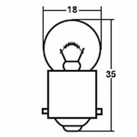スタンレー電気 A4123W 12V 8W G18 BA15S (10ヶ入) 1セット(4箱)（直送品）