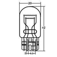 スタンレー電気 W7879 12V 23/8W T20 (10ヶ入) 1箱（直送品）
