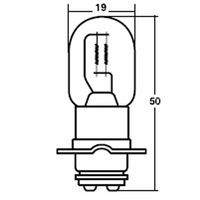 スタンレー電気 A4125A アンバー 12V 10W G18 (10ヶ入) 1箱（直送品）