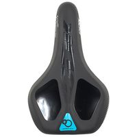 丸八工機 comfort plus ハイブリットサドル D123 266×192mm ブラック 1個（直送品）