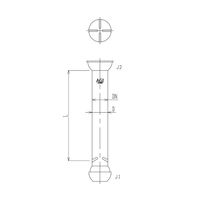 旭製作所 簡易充填塔 500mm 3510-30-500-J 1個 65-1839-08（直送品）