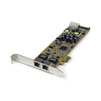 2ポートギガビットイーサネット増設PCI ExpressネットワークアダプタLANカード PoE/PSE対応 ST2000PEXPSE 1個（直送品）