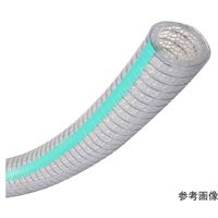 充填機・食品機械・冷却装置・耐熱配管用 トヨシリコーンSホース 内径38.1mm×外径50.5mm 長さ4m TSIS-38-4 1本（直送品）