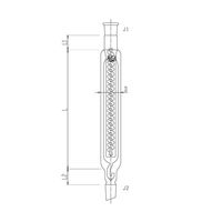 旭製作所 セミ・ミクロ 分留管ウィットマー 19/22 25mm 3516-200-3M 1個 65-1838-69（直送品）