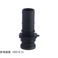 トヨックス カムロック アダプター ホースシャンク ポリプロピレン 3インチ 633-E-3-PP 1個 65-0881-32（直送品）