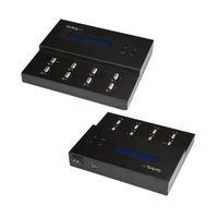 スタンドアローン型 1対7 USBデュプリケーター(コピーマシン)USBメモリ/フラッシュドライブ対応 USBDUPE17 1個（直送品）