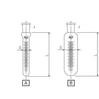 旭製作所 セミ・ミクロ 受器 20mL 3638-20-1M 1個 65-1837-50（直送品）
