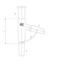 旭製作所 ト字形連結管 19/22 2550-3M 1個 65-1838-31（直送品）
