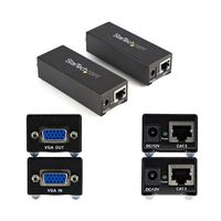 StarTech.com Cat5対応VGAビデオディスプレイ延長器/エクステンダーセット 最大80m延長 ST121UTPEP 1個（直送品）